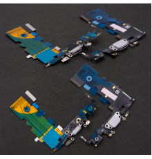 Шлейф iPhone 8 з роз'ємом зарядки white PLS-00-00017875