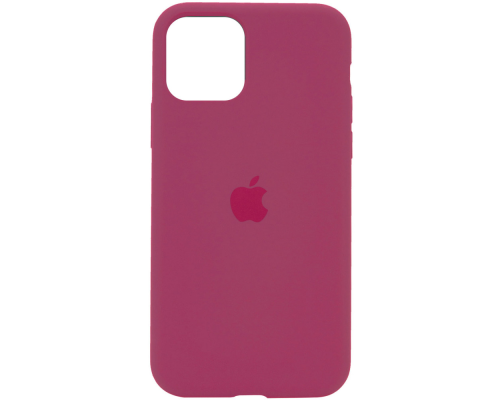 Чохол Silicone Case Full Protective iPhone 11 Pro Max rose red PLS-00-00071412