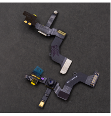 Шлейф iPhone 5 з датчиком освітленості, фронтальною камерою та слуховим динаміком (Original China) PLS-00-00020816