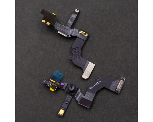 Шлейф iPhone 5 з датчиком освітленості, фронтальною камерою та слуховим динаміком (Original China) PLS-00-00020816