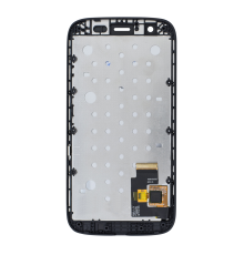 Дисплей Motorola XT1033 Moto G з сенсором та рамкою black PLS-00-00016631