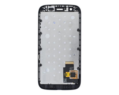 Дисплей Motorola XT1033 Moto G з сенсором та рамкою black PLS-00-00016631