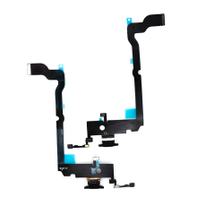 Шлейф iPhone XS Max з роз'ємом зарядки black PLS-00-00024078