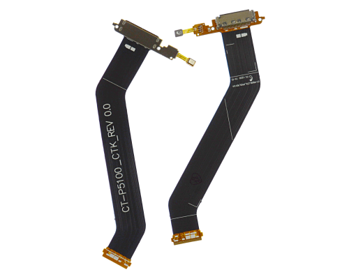 Шлейф Samsung P5100 з роз'ємом зарядки PLS-00-00012846