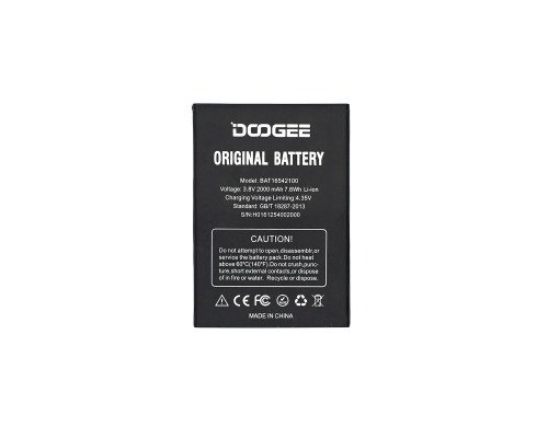 Акумулятор Doogee BAT16542100 PLS-00-00020749