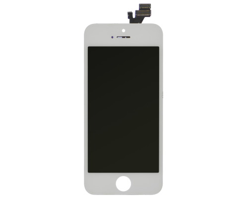 Дисплей iPhone 5 з сенсором та рамкою white (InCell) PLS-00-00011451
