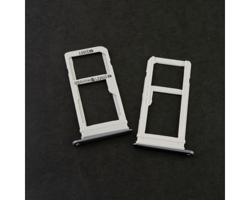 Тримач SIM-карти та карти пам'яті Samsung G935FD Galaxy S7 Edge (Dual Sim) black onyx PLS-00-00014721