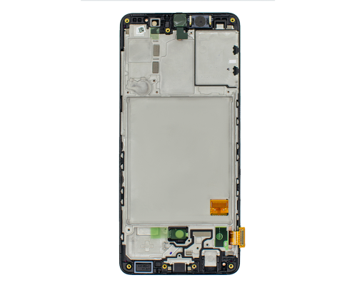 Дисплей Samsung A415 Galaxy A41 (2020) з сенсором та рамкою black (Original) PLS-00-00037284