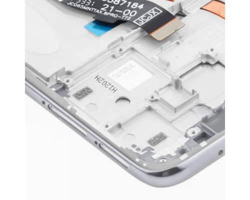 Дисплей Xiaomi Redmi Note 8 Pro (Dual SIM-holder) з сенсором та рамкою white (Original China) PLS-00-00081576