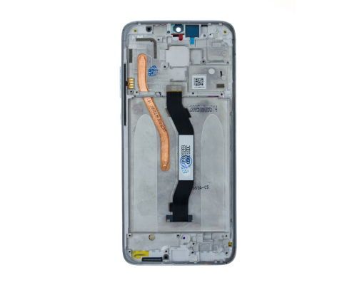 Дисплей Xiaomi Redmi Note 8 Pro (Dual SIM-holder) з сенсором та рамкою white (Original China) PLS-00-00081576