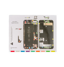 Килимок монтажний для Apple iPhone 8 Plus, магнітний, для розкладання шурупів