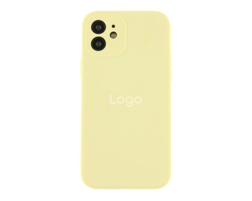 Чохол Silicone Case Full Size with Frame для iPhone 11 60.Crem Yellow ma36207_3607046 2020000491934