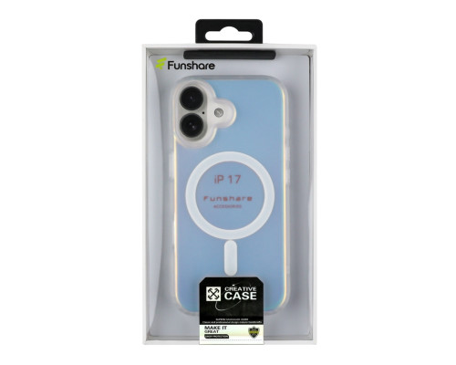 Чохол TPU+PC IMD Gradient with MagSafe для iPhone 17 Transparent ma38164_3667672 2020000491668