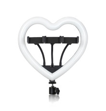 Лампа RGB JM33-13 33cm (Heart Style) з трьома тримачами Чорний ma69905_172960