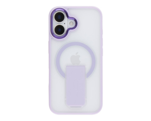 Чохол TPU+PC FlexGuard Magnetic Ring Stand для iPhone 17 Dark Purple ma38100_3667543 2020000500056