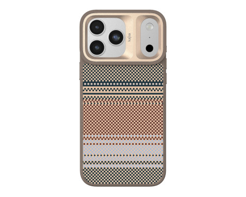 Чохол Kajsa Resort Collection Gradient Stripe with MagSafe для iPhone 17 Pro Max Desert Gold B-Ring ma95866_249662 2020000507413