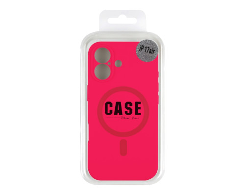 Чохол Glow Silicone Case Full Camera with Magsafe для iPhone 17 Hot pink ma37990_3666809 2020000505655