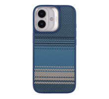 Чохол Kajsa Resort Collection Gradient Stripe with MagSafe для iPhone 17 Blue ma96251_249680 2020000507574