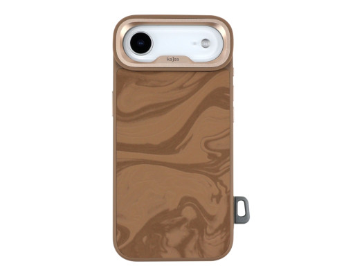 Чохол Kajsa Glamorous Collection Fluid Art with MagSafe для iPhone 17 Air Desert Gold O-Ring ma96244_249647 2020000507680