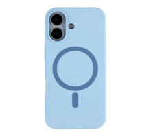 Чохол Glow Silicone Case with Magsafe для iPhone 17 Blue ma37986_3666766 2020000502289