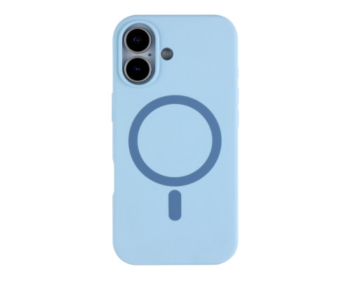 Чохол Glow Silicone Case with Magsafe для iPhone 17 Blue ma37986_3666766 2020000502289