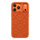 Чохол Kajsa Briquette Collection Rhombus with MagSafe для iPhone 17 Pro Max Orange Plus B-Ring ma39044_3869654 2020000509318