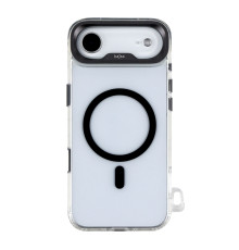 Чохол Kajsa Trans-Shield with MagSafe для iPhone 17 Air Gun Metal O-Ring ma129239_333633 2020000509264