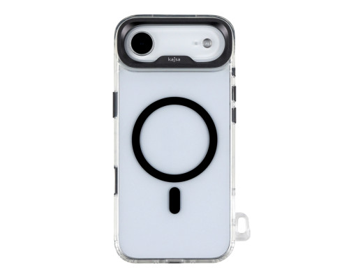 Чохол Kajsa Trans-Shield with MagSafe для iPhone 17 Air Gun Metal O-Ring ma129239_333633 2020000509264