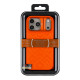 Чохол Kajsa Briquette Collection Rhombus with MagSafe для iPhone 17 Pro Max Orange Plus B-Ring ma39044_3869654 2020000509318