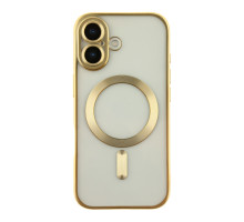 Чохол TPU Metallic Chrome Full Camera with Magsafe для iPhone 17 Chrome Gold ma38675_3867888 2020000491637