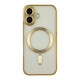 Чохол TPU Metallic Chrome Full Camera with Magsafe для iPhone 17 Chrome Gold ma38675_3867888