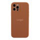 Чохол Silicone Case Full Size with Frame для iPhone 12 Pro 93.New Brown ma25211_1601072