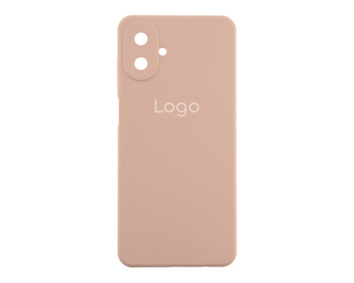 Чохол Liquid Silicone (AA) Full Camera для Samsung Galaxy A07 (A075) 19.Pink Sand ma38187_3667793 2020000509806