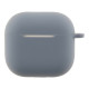 Футляр Silicone Case with hook для Airpods 4 28.Lavender grey ma36747_3608990