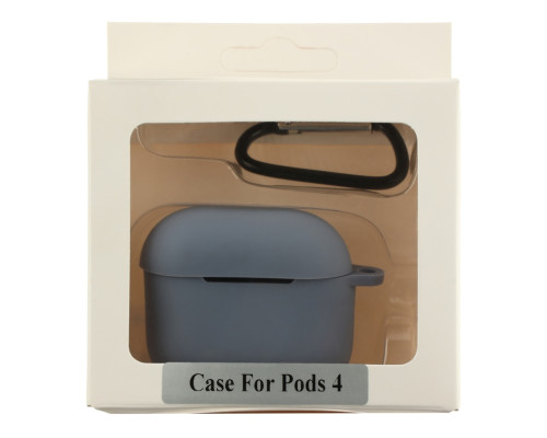 Футляр Silicone Case with hook для Airpods 4 28.Lavender grey ma36747_3608990