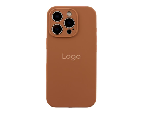 Чохол Silicone Case Full Size with Frame для iPhone 16 Pro 93.New Brown ma35901_3867739 2020000489009