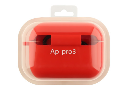 Футляр Silicone Case with microfibra для Airpods Pro 3 14.Red ma38721_3868015