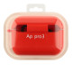 Футляр Silicone Case with microfibra для Airpods Pro 3 14.Red ma38721_3868015