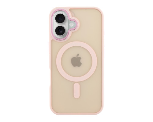 Чохол TPU+PC Goldencis Matte with MagSafe для iPhone 17 Pink ma39000_3869527 2020000496717