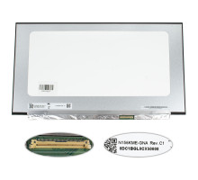 Матриця 15.6 N156KME-GNA (2560*1440, 40pin(eDP, IPS, 165Hz, 300cd/m2, 16.7M, 100%), LED, SLIM(без планок та вушок), матова, роз'єм праворуч знизу) для ноутбука NBB-104169