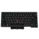 Клавіатура для ноутбука LENOVO (ThinkPad: E14 1Gen) rus, black, без фрейма