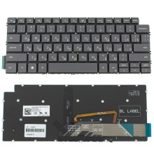 Клавіатура для ноутбука DELL (Inspiron: 5390, 5490, 7490) rus, black, без фейму, підсвічування клавіш (оригінал) NBB-110879