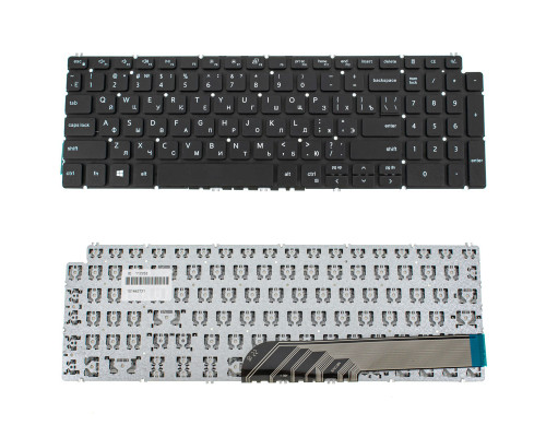 Клавіатура для ноутбука DELL (Inspiron: 5584), rus, black, без фрейма NBB-112253