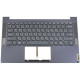 Клавіатура для ноутбука LENOVO (Yoga Slim 7-14IIL05 Keyboard+передня панель) rus, onyx black, підсвічування клавіш