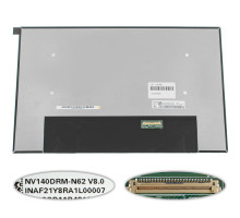 Матриця 14.0" NV140DRM-N62 (2240*1400, 40pin(eDP, IPS), LED, SLIM (без дод. панелі), матова, роз'єм справа внизу) для ноутбука