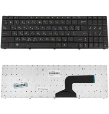 Клавіатура для ноутбука ASUS (A52, K52, X54, N53, N61, N73, N90, P53, X54, X55, X61), ukr, black (N53 version) NBB-128186