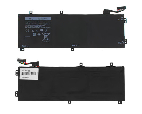 Батарея для ноутбука DELL RRCGW (XPS 15 9550 (ВЕРСИЯ 3), Precision 5510) 11.4V 4865mAh 56Wh Black NBB-128509