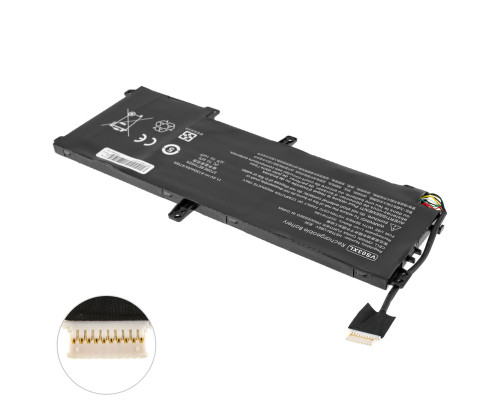 Батарея для ноутбука HP VS03XL (Envy 15-AS series) 11.4V 4100mAh 47Wh Black NBB-128663