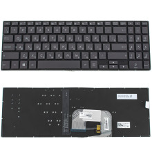 Клавіатура для ноутбука ASUS (UX561 series) rus, black, без фрейму, підсвічування клавіш NBB-128669