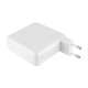 Блок живлення для ноутбука APPLE USB-C 96W (20.5V/15V/9V/5.2V), Type-C, USB3.1, White (з кабелем TYPE-C та перехідником!) (A2166)